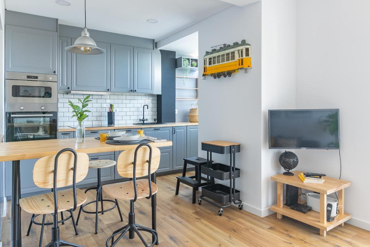 Spacious Apt Campo D'Ourique With Ac ลิสบอน ภายนอก รูปภาพ