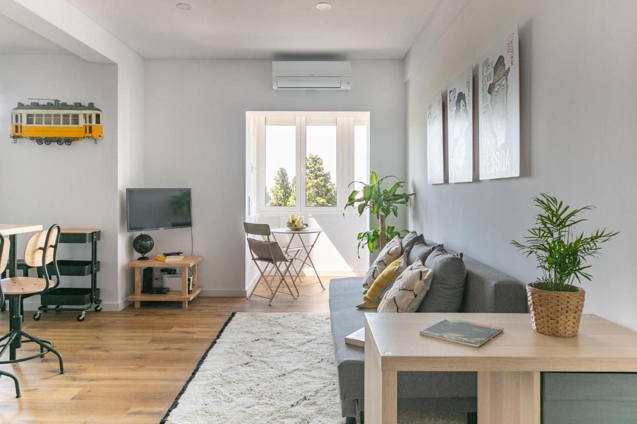 Spacious Apt Campo D'Ourique With Ac ลิสบอน ภายนอก รูปภาพ